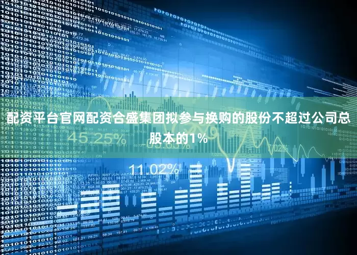 配资平台官网配资合盛集团拟参与换购的股份不超过公司总股本的1%